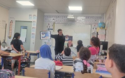 🎨📚 Rencontre avec un auteur-illustrateur à l’école ! 📚🎨